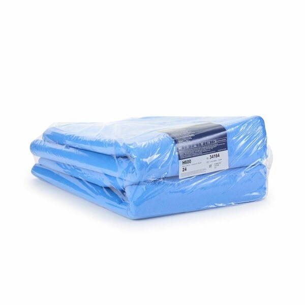 Quick Check H6 H600 Sterilization Wrap White / Blue 45 X 45 Inch Dual Layer SMS EO Gas / Hydrogen Peroxide, 48PK 34164 - main